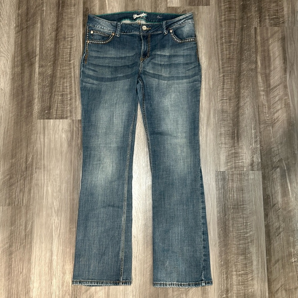 Wrangler Sadie Low Rise Boot Cut Jeans - 15/16